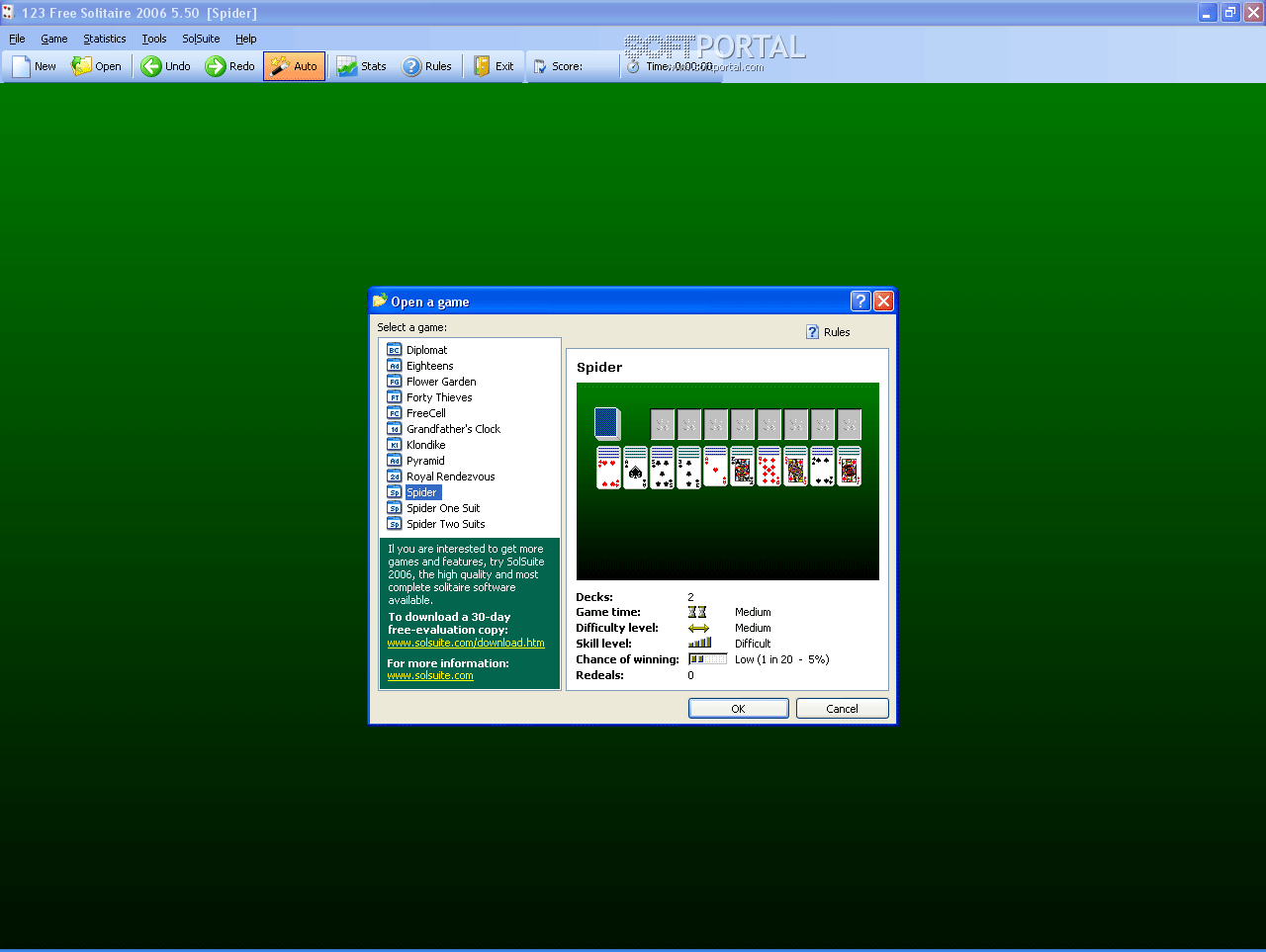 123 Free Solitaire 10.3