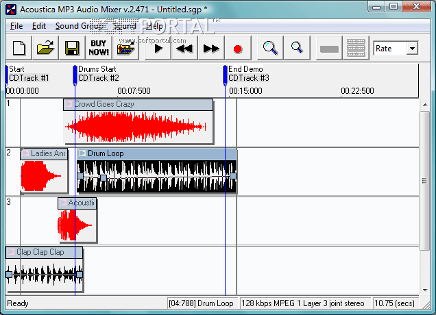 Acoustica MP3 Audio Mixer 2.471b