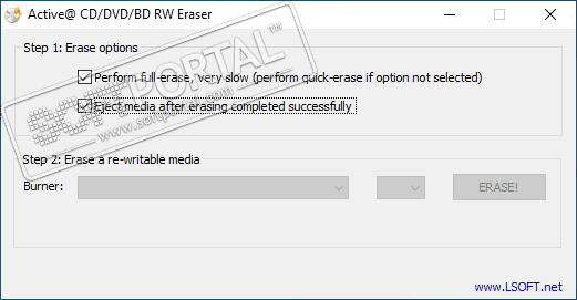 Active DVD Eraser 2.0.1.0