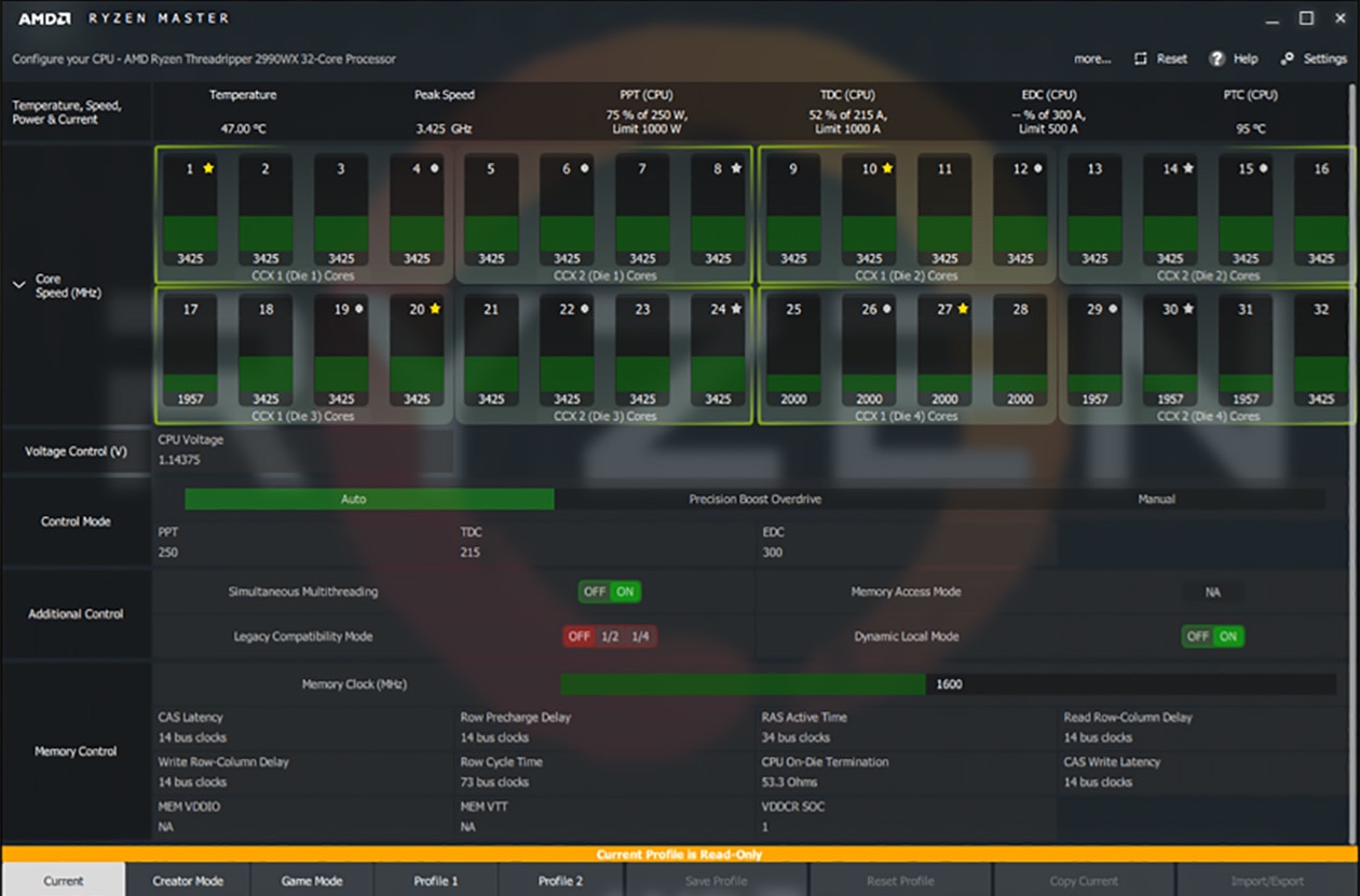 AMD Ryzen Master 2.8.0.1937