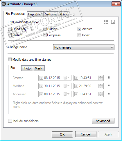 Attribute Changer 10.10