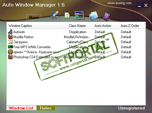 Auto Window Manager 1.5