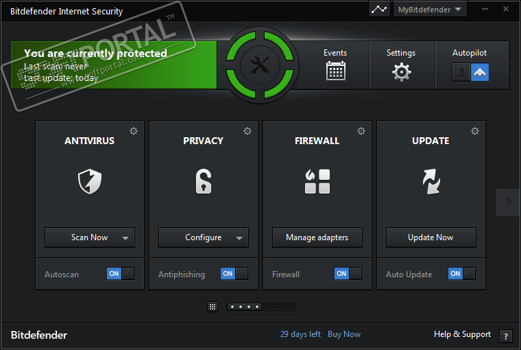 BitDefender Internet Security 26.0.7.34