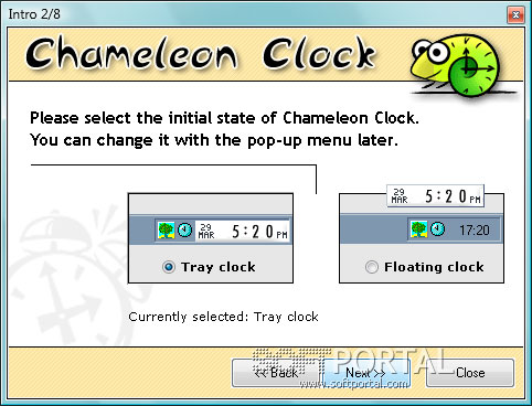 Chameleon Clock 5.1