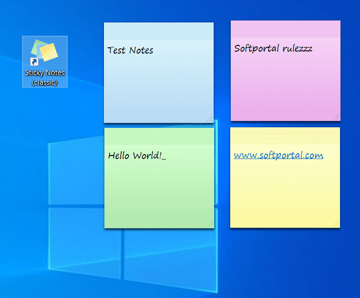 Classic Sticky Notes 2.0