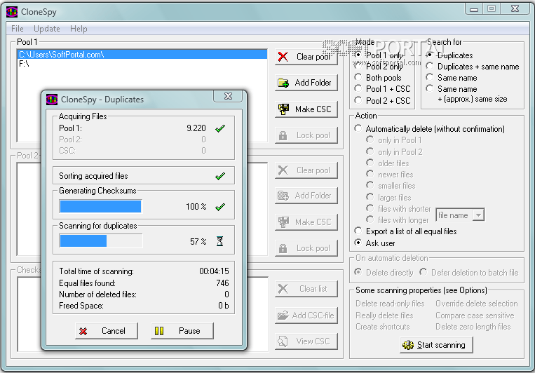 CloneSpy 3.43