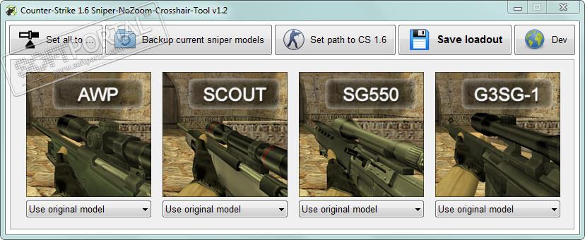 CS Sniper-NoZoom-Crosshair-Tool 1.4