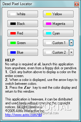 Dead Pixel Locator 1.3.5.1