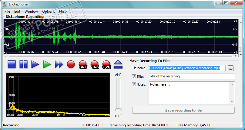 Dictaphone 1.0.45.226