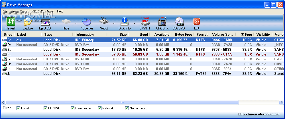 Drive Manager 4.20