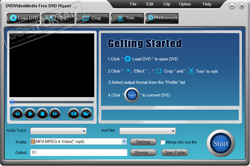 DVDVideoMedia Free DVD Ripper 2.6