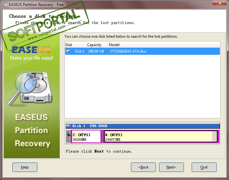 EASEUS Partition Recovery 5.6.1