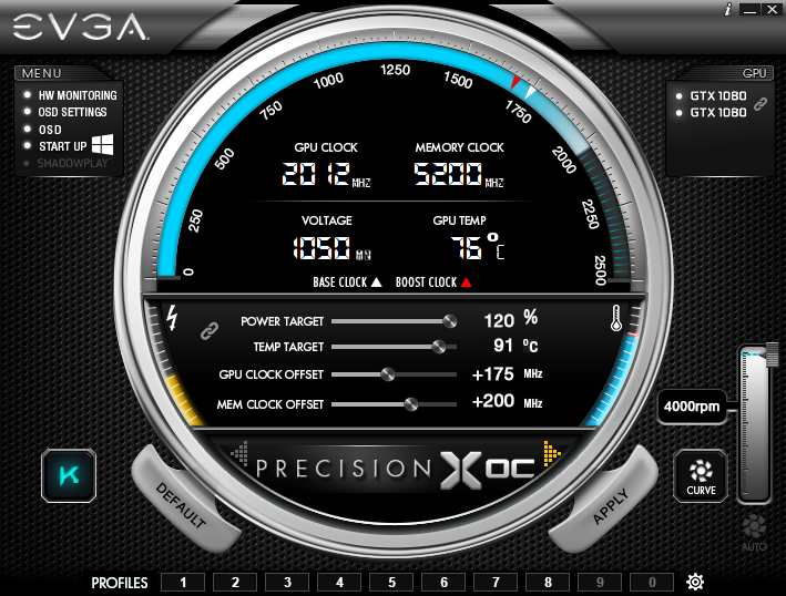 EVGA Precision XOC 6.2.7