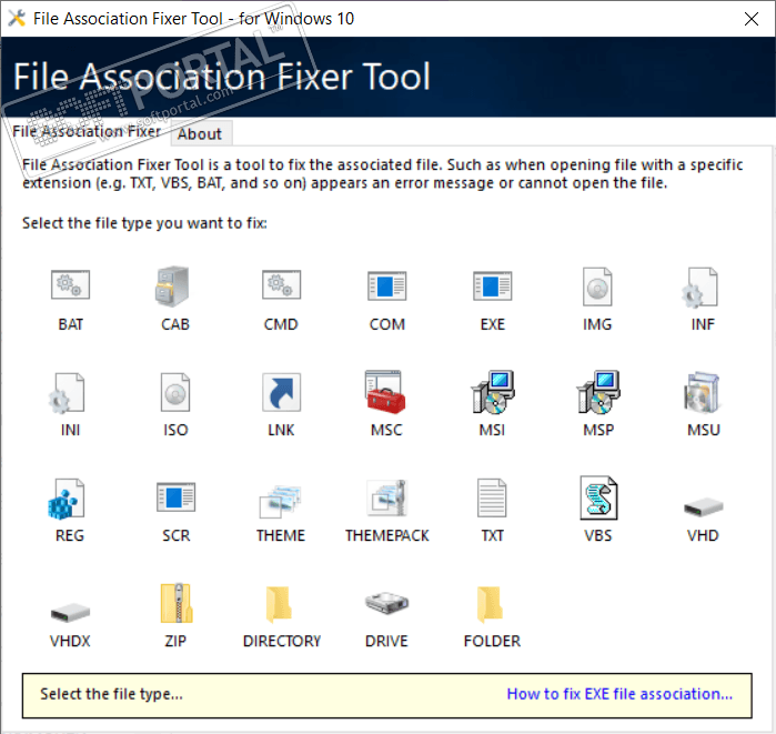 File Association Fixer Tool 1.0