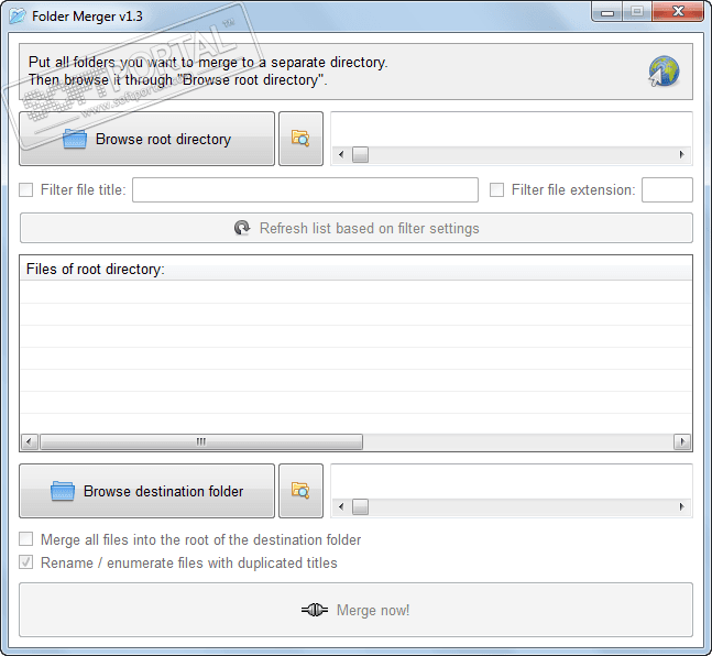Folder Merger 1.8