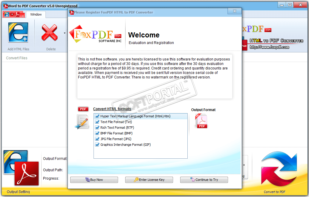 FoxPDF HTML to PDF Converter 3.0