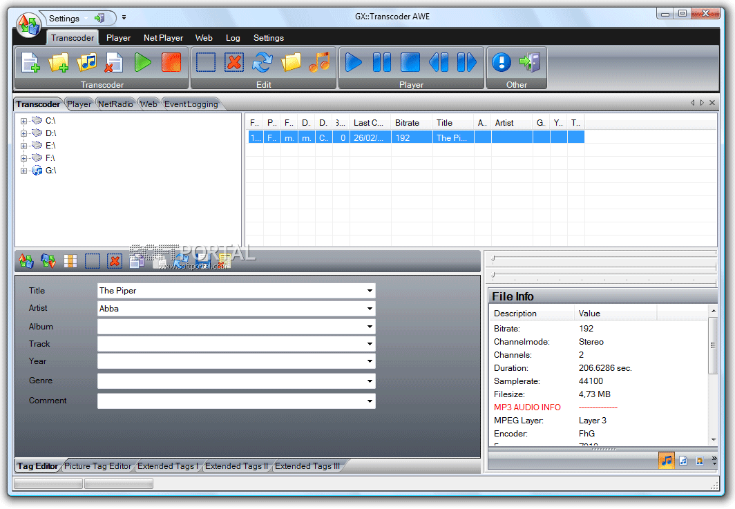 GX::Transcoder 8.9.0.3