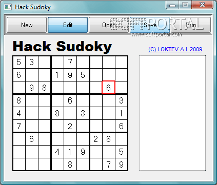 Hack Sudoky 1.0