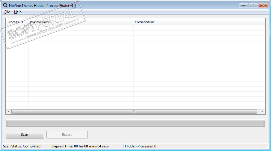 Hidden Process Finder 1.1