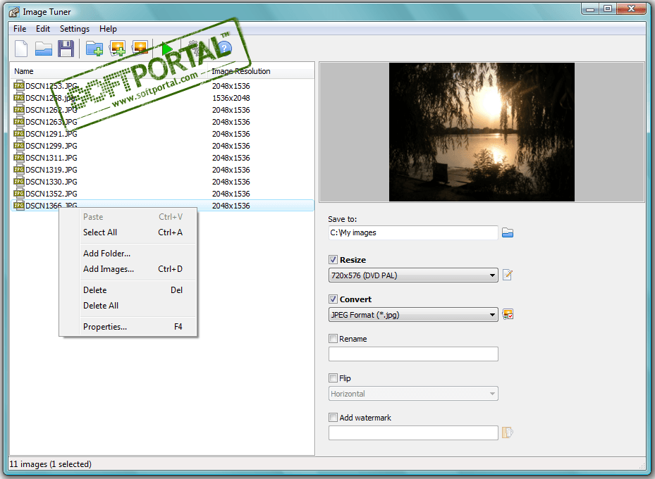 Image Tuner 9.0