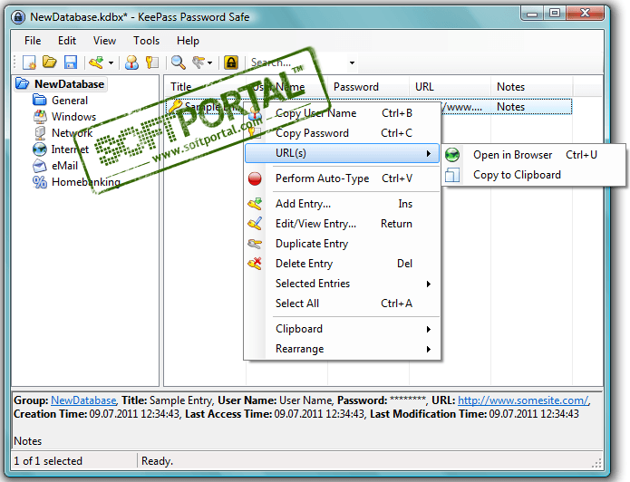 KeePass 2.50