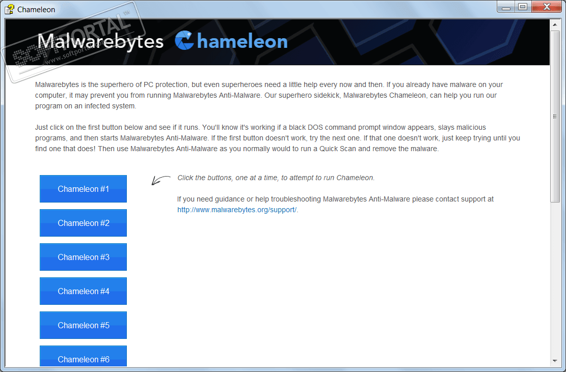 Malwarebytes Chameleon 3.1.33.0