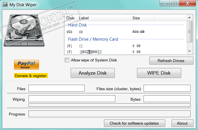 My Disk Wiper 1.10