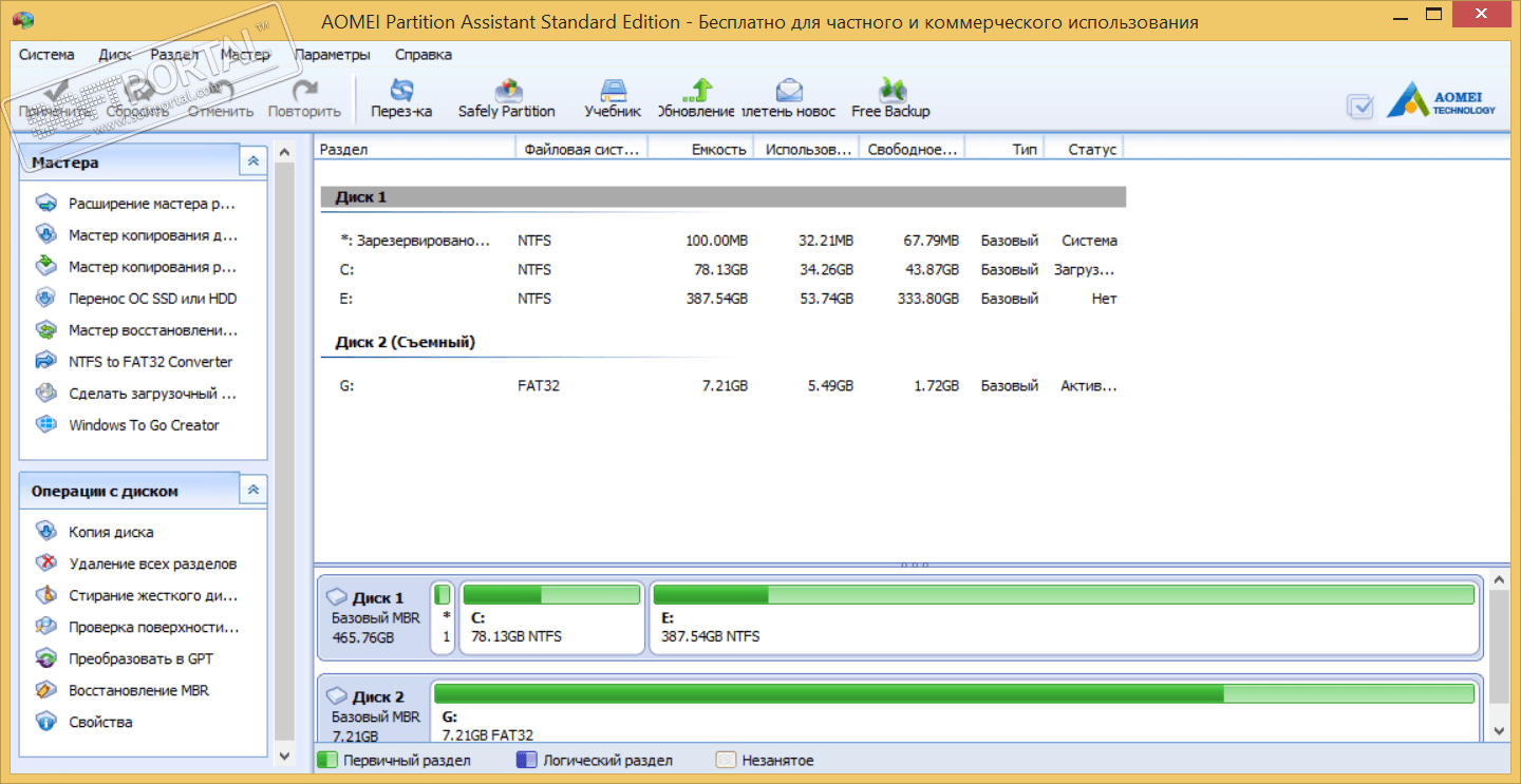 AOMEI Partition Assistant Standard Edition 9.6.1