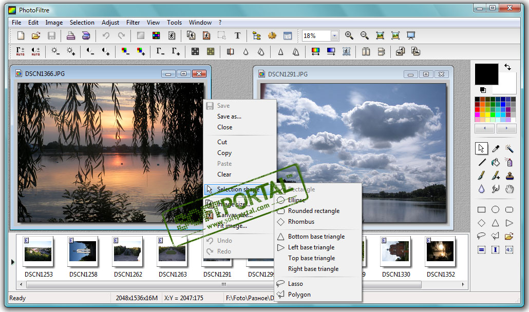 PhotoFiltre Studio 10.14.0 / 7.2.1 free