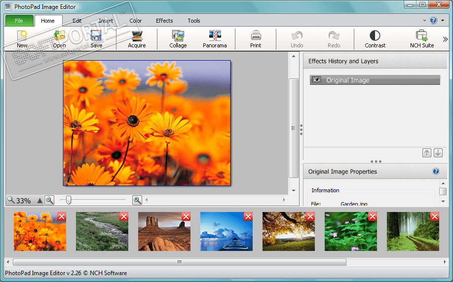 PhotoPad Photo Editor 7.70