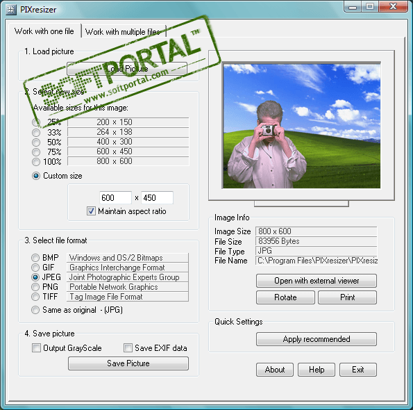 PIXresizer 2.0.8