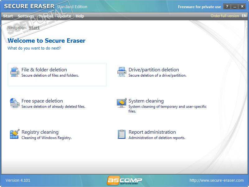 Secure Eraser 6.001