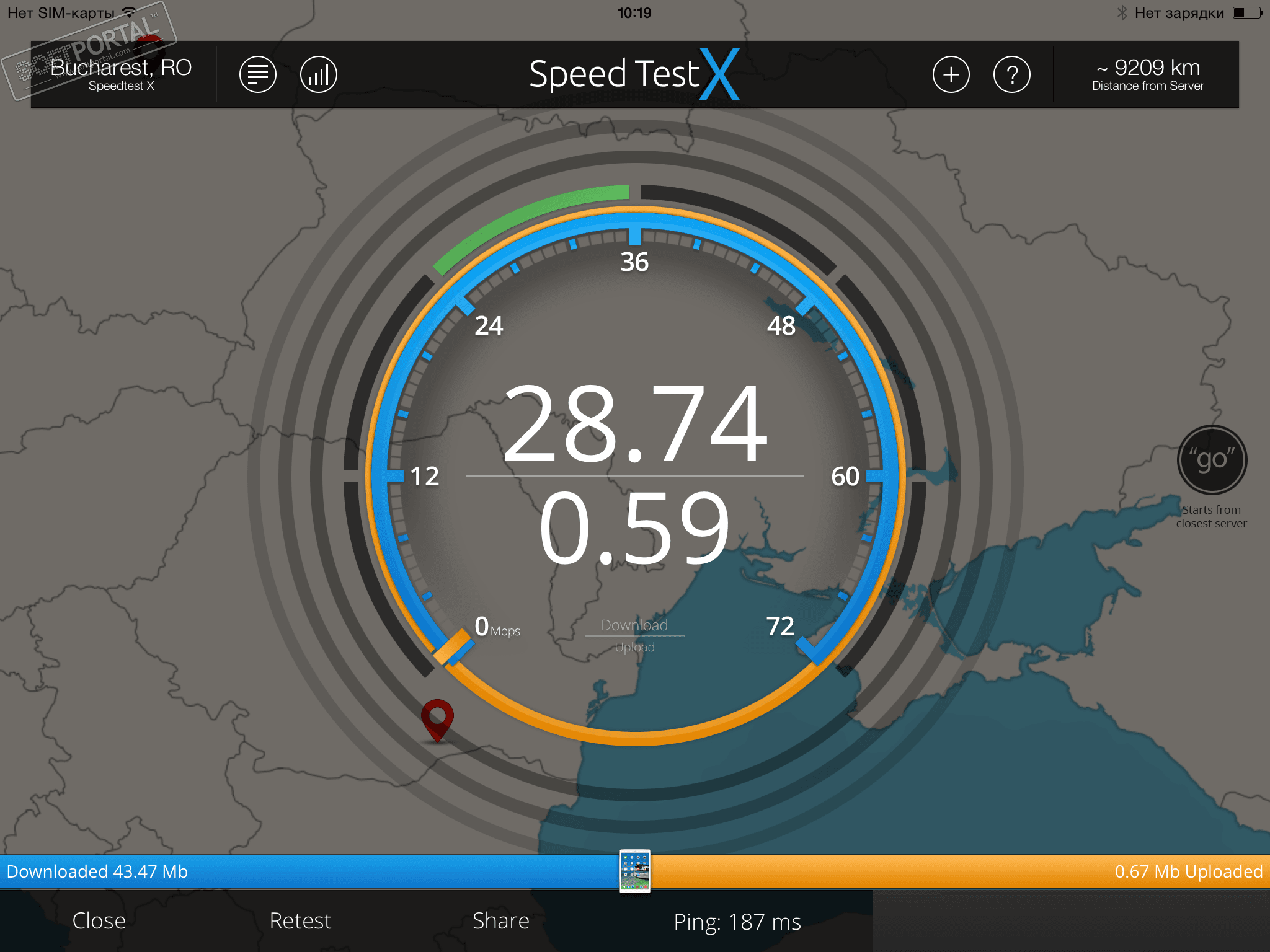 Speed Test X 8.0.2 for iPhone, iPad