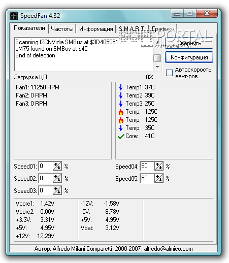 SpeedFan 4.52