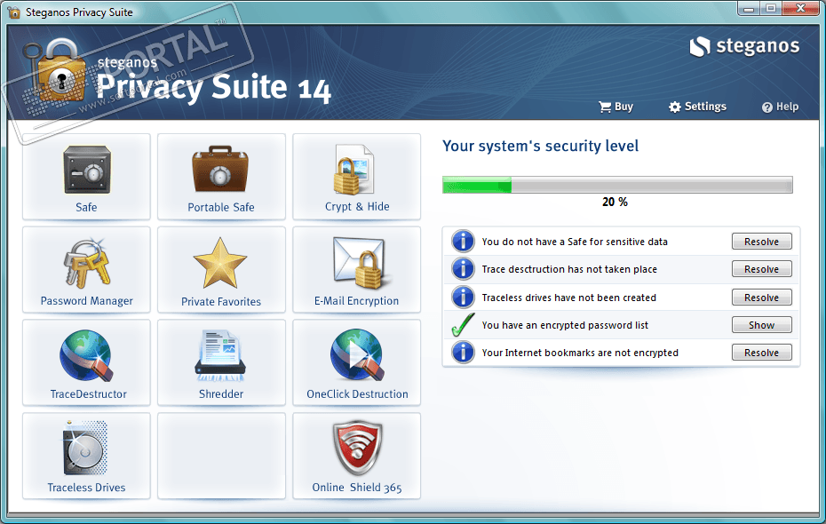 Steganos Privacy Suite 21.0.6