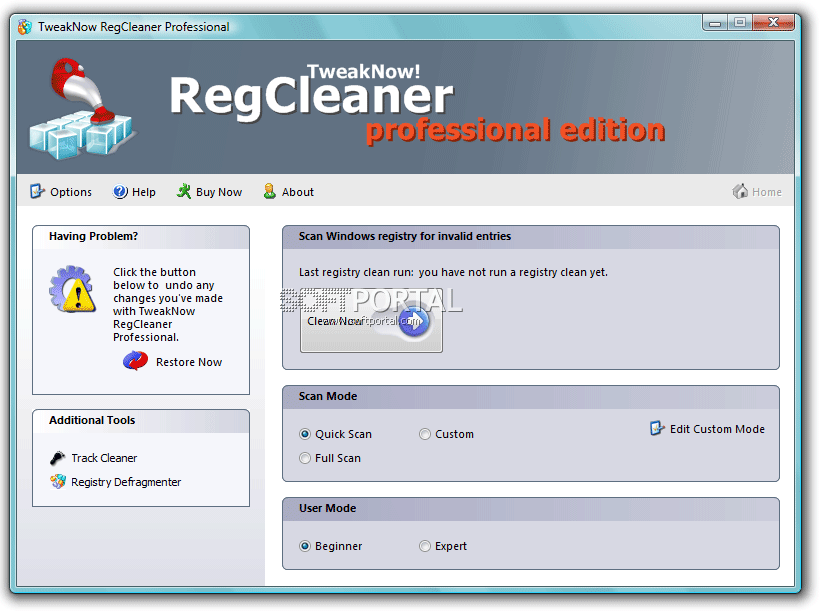 TweakNow RegCleaner 7.3.6