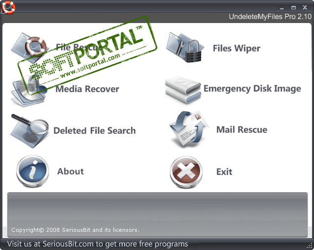 UndeleteMyFiles 3.1.0 Pro