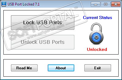 USB Port Locked 7.1