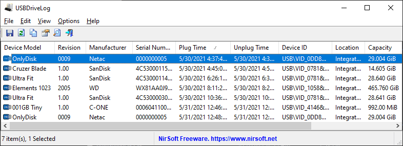 USBDriveLog 1.04