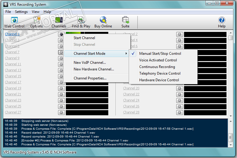 VRS Recording System 5.48