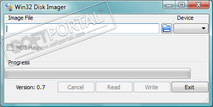 Win32 Disk Imager 1.0.0