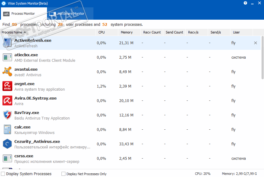 Wise System Monitor 1.53.127