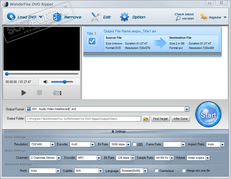 WonderFox DVD Ripper 19.1