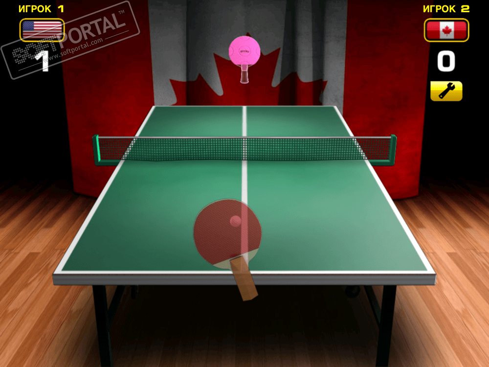 World Cup Table Tennis HD 2.2.1 for iPad