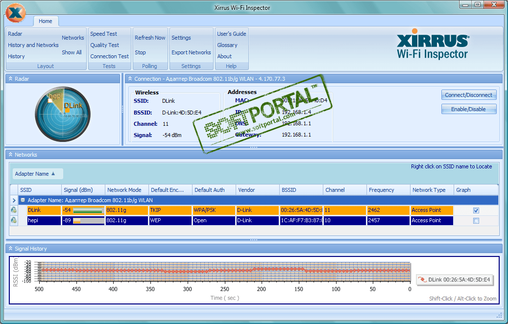 Xirrus Wi-Fi Inspector 2.0