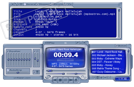 XMPlay 3.8.5
