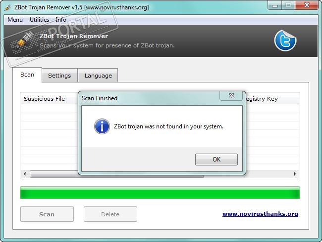 Zeus Trojan Remover 1.9.3.0